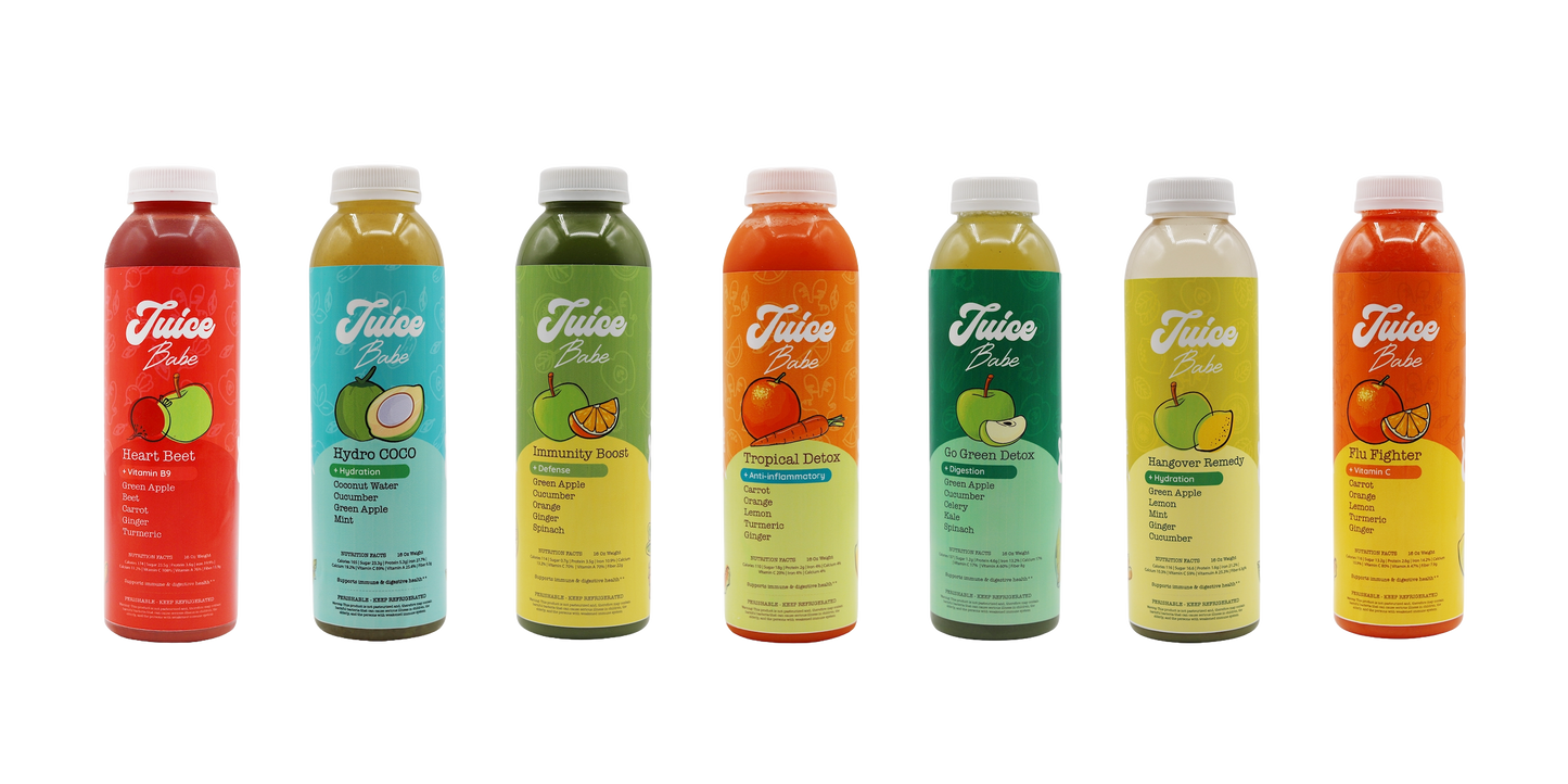 Juicebabe Bottles (16oz ea.)